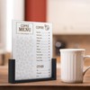 PETAFLOP 8x10 Picture Frame Set of 2, Black Rustic Wooden