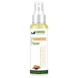 AMVital Turmeric Toner for Oily Skin - Natural Dark Spot Solution - Effective for Dark Spots and Acne - Revitalize and Balance with Herbal Ingredients