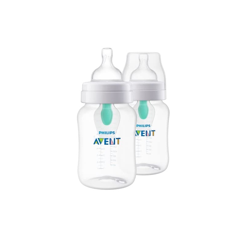Philips Avent SCY703/02 - Biberón anticólico con ventilación sin aire,