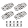 316 Stainless Steel Hinges Marine Grade 4 Pcs 3" x