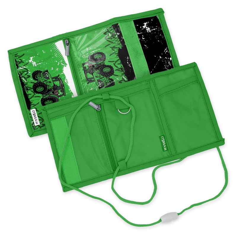itenga Children's Wallet - Wallet and Neck Pouch - with