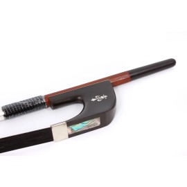 siemonic 3/4 Upright Double Bass Bow Brazilwood Ebony frog German style Black Horse Hair