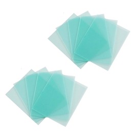 10-Pack Schweißschutzlinsenersatz 114. 3mm x 100 mm (4.5 x 3.94 Zoll) Transparente Abdeckung Linsenabdeckung