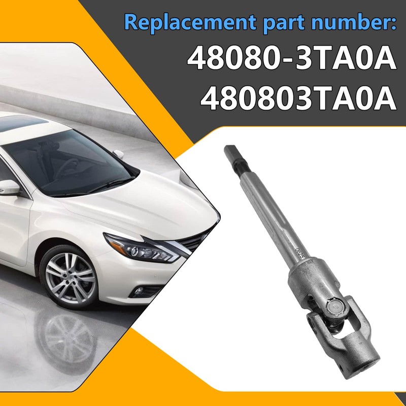 48080-3TA0A Lower Steering Column Shaft for Nissan Altima 2013-2018, Maxima