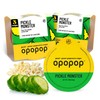 Opopop Microwave Popcorn - Pop Cups Pickle Monster 6-Pack, Non-GMO