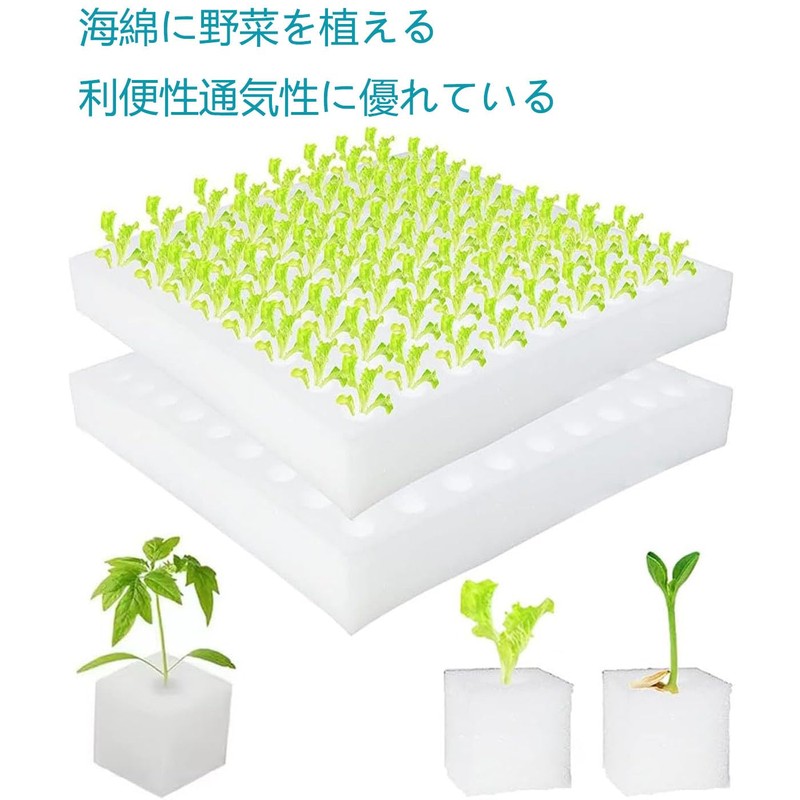 Mirhua Sponge, Soil Free Cultivation Pot, Vegetable Planting Sponge, Medium