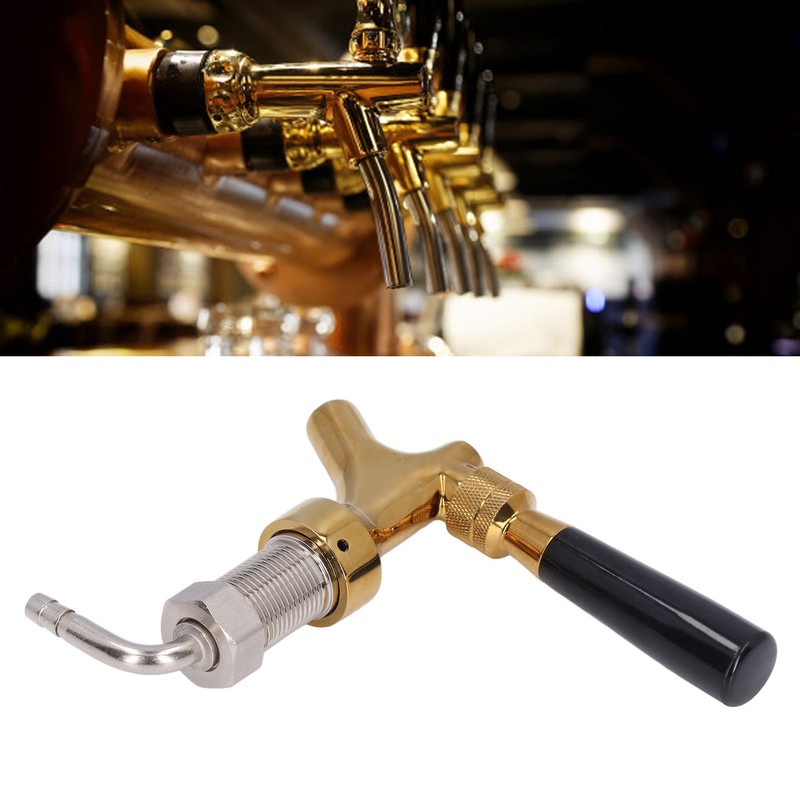 Beer Tap Keg Faucet 304 Stainless Steel Accessory Replacement for