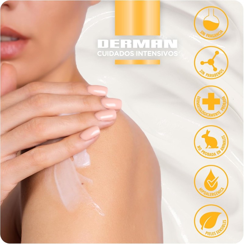 Derman PS Calm Crema Corporal │ Urea-D 10% + Ácido