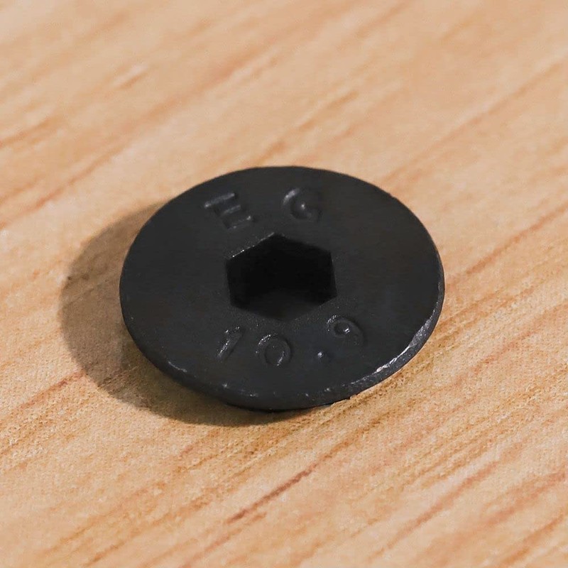 Glvaner M6 x 50mm Flat Head Socket Cap Screws Bolts