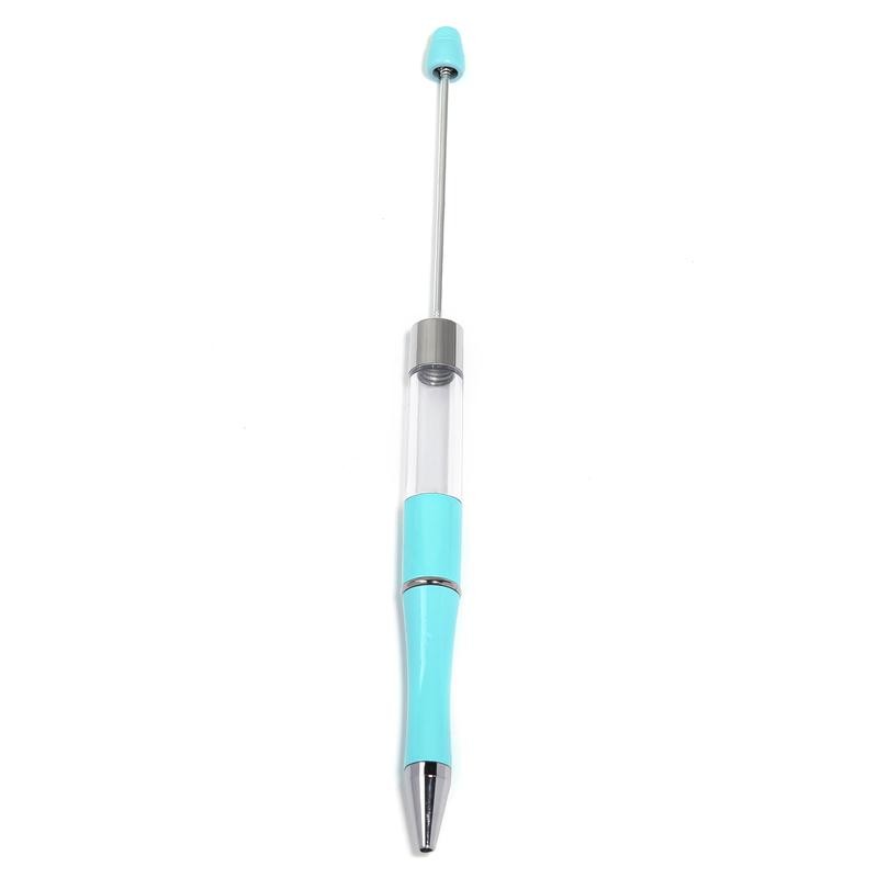 【P190】10PCS Creative DIY empty tube crystal plastic beaded ballpoint pen:_ZK28107.5