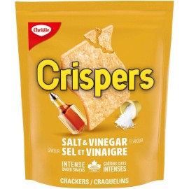 Christie Crispers, Salt & Vinegar Crackers, 145g/5.1 Ounce