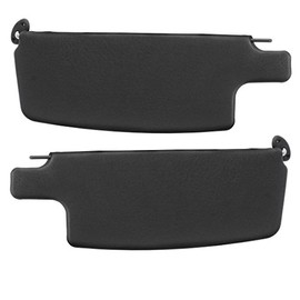 Viseras solares, compatible con Beetle 65-77 y convertibles 73-79, color negro, compatible con Dune Buggy