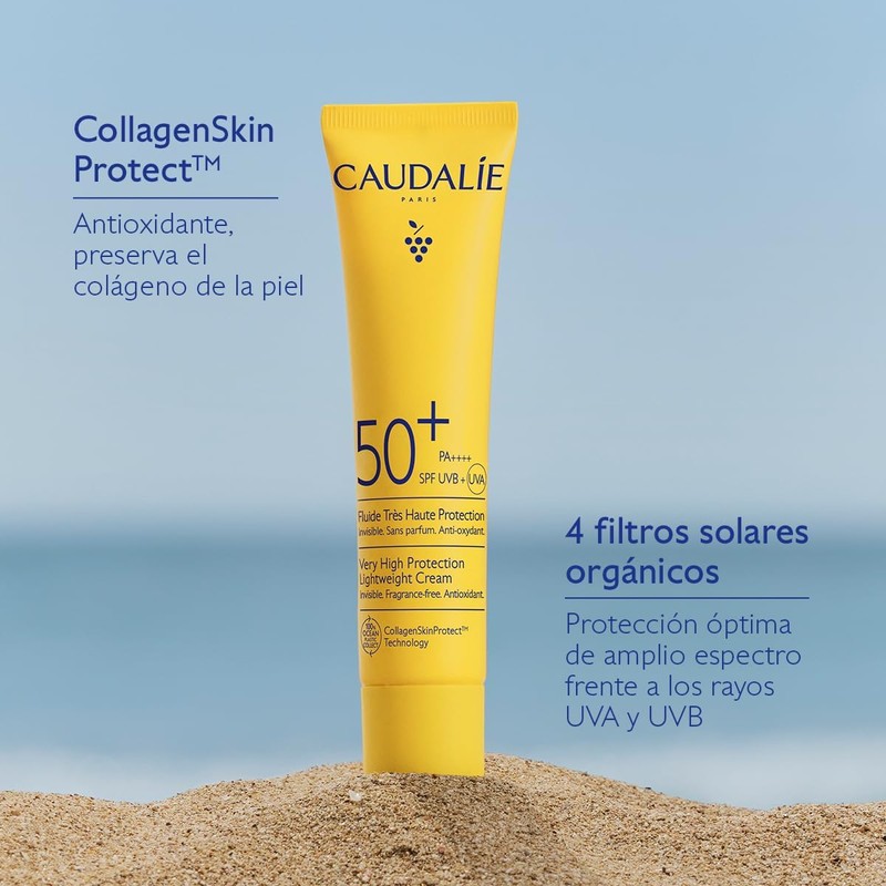 Caudalie Fluid Muy Alta Protección SPF50+ 40 ml