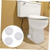 CIYODO 6pairs Toilet Bowl Ring Covers of Push-Bolt Caps Easy