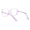 BAODAREN Blue Light Blocking Glasses Oversized Square Frame Women/Men Anti