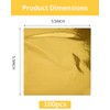 Luckymica Gold Leaf Sheets, 100 Sheets Gold Foil, 14 x