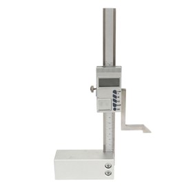 LOCADENCE Digital Height Gauge, 0 6in LCD Electronic Height Gauge with SPC Data Output, Electronic Height Measuring Tool with Magnetic Base for Mechanical Measurement