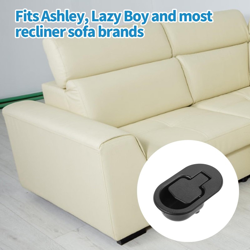 Gosknor Recliner Handle Replacement, ABS Plastic Recliner Parts Pull Handle