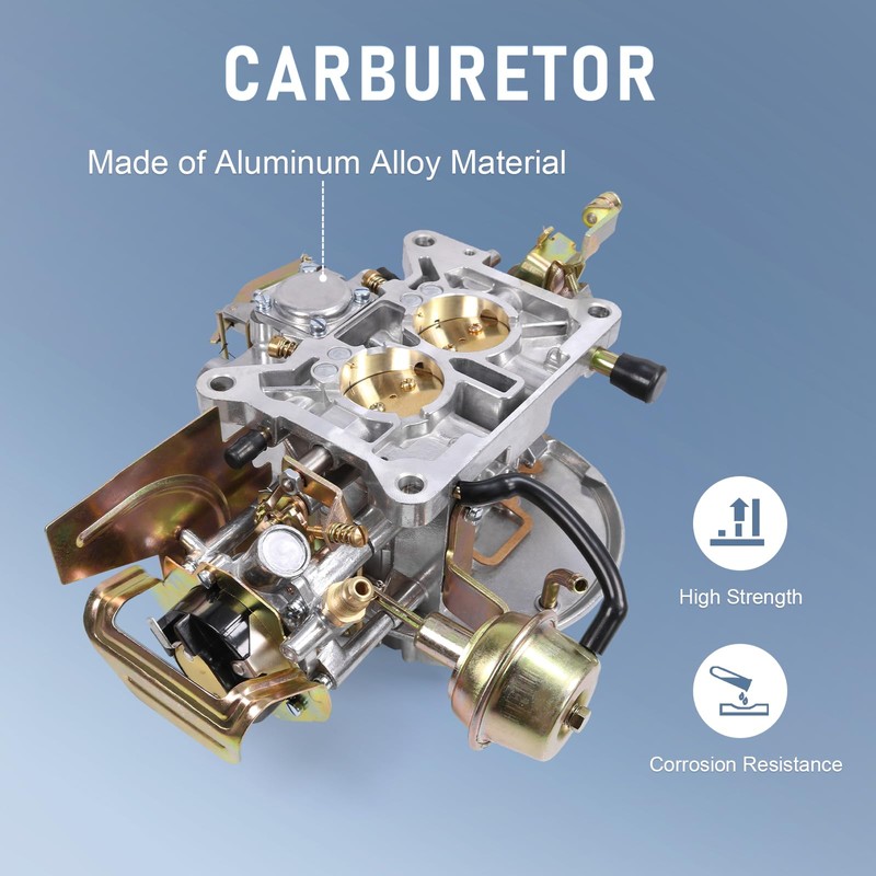 RADHLBNIU 2 Barrel Carburetor Compatible with Ford Mustang 289 302