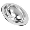 Stainless Steel Round Sink, Mirror Polished Drop In Bar Sink,