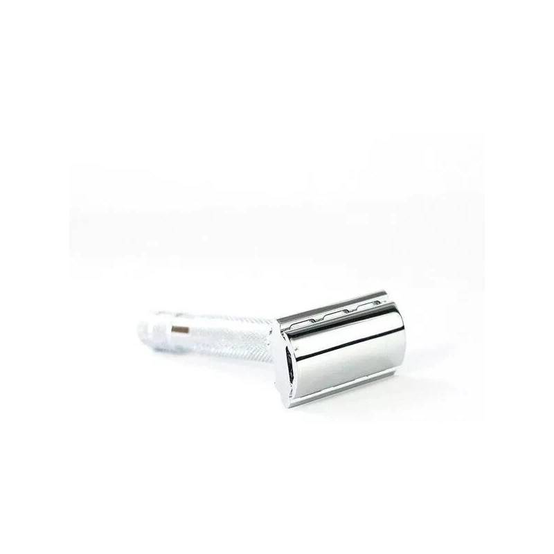 Rockwell 6C Razor, White Chrome Adjustable 6 Settings For Men