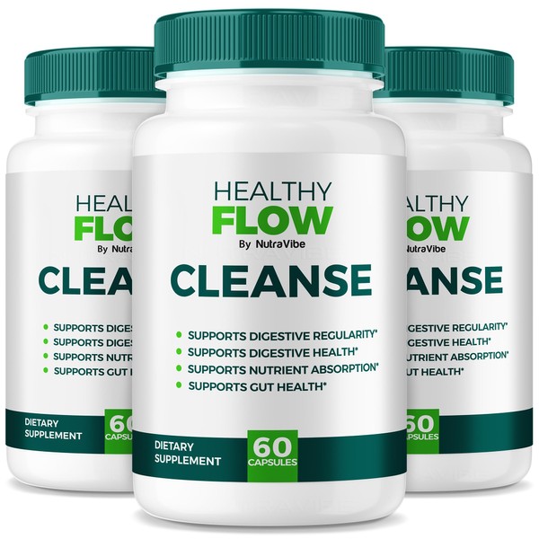(3 Pack) Healthy Flow Cleanse – Official Detox & Cleanser