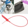 100Pcs Disposable Label Cable Wire Ties Zip Ties Colourful Identification