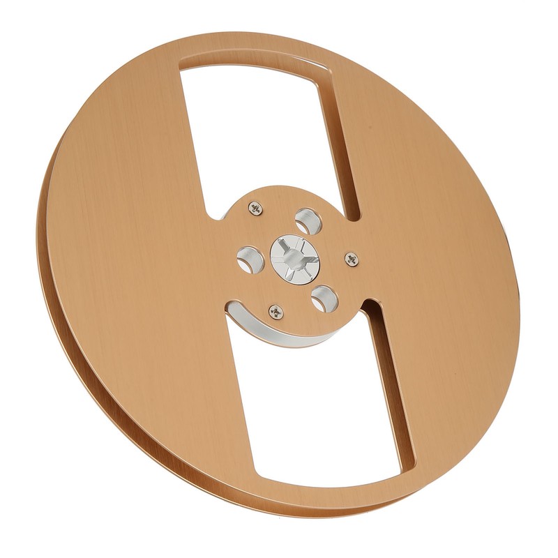 1/4 7 Inch Empty Reel Aluminum Alloy 2 Hole Opening