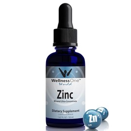 Zinc - Best Liquid Ionic Mineral Supplement - Supports Immune System (100 days at 15 mg per 10 Drop Serving) 50 ml Bottle - Easily to swallow and...  