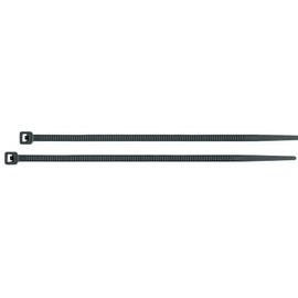 Volteck CIN-4025N-M, Bolsa con 1000 cinchos plásticos 40 lb, 250x3.5 mm color negro
