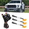 3pcs Car Grille Light with Harness High Brightness Fit for