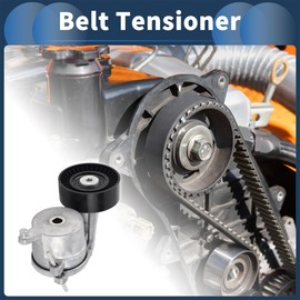 TUCKBOLD Belt Tensioner Drive Belt Tensioner Pulley Assembly for Citroen C1 1.0 2014-2021 No.1662040020/166200Q010 Metal 1 Pc