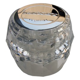 LASCO HC-42 Mixet Deluxe Replacement Round Clear Shower Handle 2-1/8-Inch Tall