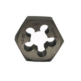 HHIP 1017-1726 Hex Rethreading Die, 1/2-20"