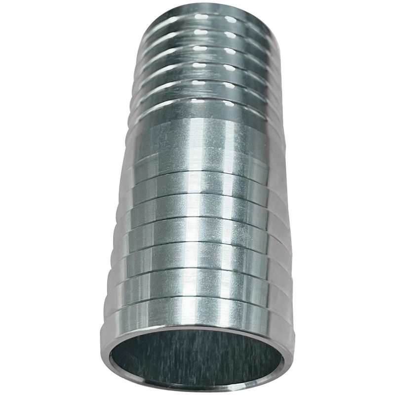 SAFBY 2" Stainless Steel Hose Barb Fitting – Straight Barbed
