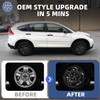 Paanlok 4-Pack 16 Wheel Skins Hubcaps for Honda CR-V 2012-2016