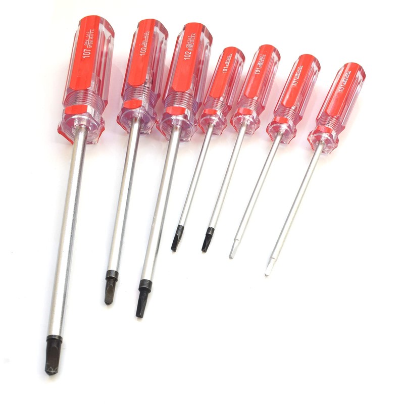 Triangle Screwdrivers Set 7 Sizes 1.4mm 1.8mm 2.0mm 2.3mm 2.7mm
