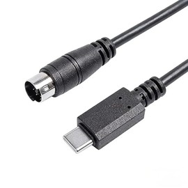 Cable Mini-Din tipo C a 7 pines para conectar tu teléfono/PC a iRig Stream/HD/HD-A/Teclas I/O /MIDI 2/Pro / Pro Quattro, compatible con cable IK Multi