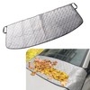 ZBGUN 1 PC Car Front Windshield Trough Cover, 66.9" x
