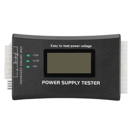 Computer Power Supply Tester, Computer ATX Power Supply Tester PC Computer Maintenance Tester Digital LCD Screen Computer Host Inspection and Maintenance Tool for ATX, BTX, ITX, TFX