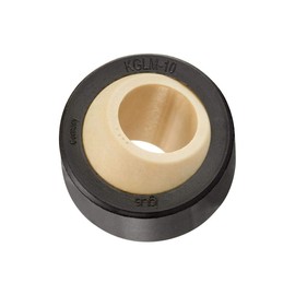 Spherical Bearing: KGLM - Left-Hand Thread KGLM-03 / Diameter D1 = 3 mm / D2 = 10 mm / W = 6 mm