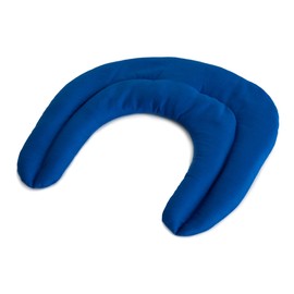 Rapeseed Neck Pillow with Chambers Organic Fabric Gentian Blue - Rapeseed Pillow - Neck Pillow - Heat Cushion for Neck