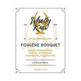 WhollyKaw After-Shave Splash, Fougere Bouquet