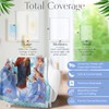 Angel Throw Blanket for Adults with Baby Jesus and Virgin