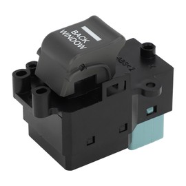 A ABSOPRO Power Window Switch Rear Passenger Side Window Control Switch for Honda Ridgeline 2006-2014 Brown