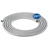 Stainless Steel Refrigerator Water Line - 25 FT PEX Inner