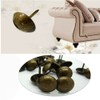 500 Pcs Upholstery Tacks, Antique Bronze Decorative Thumb Tacks, Furniture