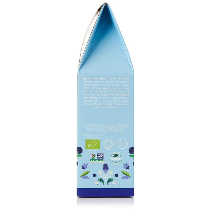 English Tea Shop Organic White Tea, Blueberry & Elder Flower