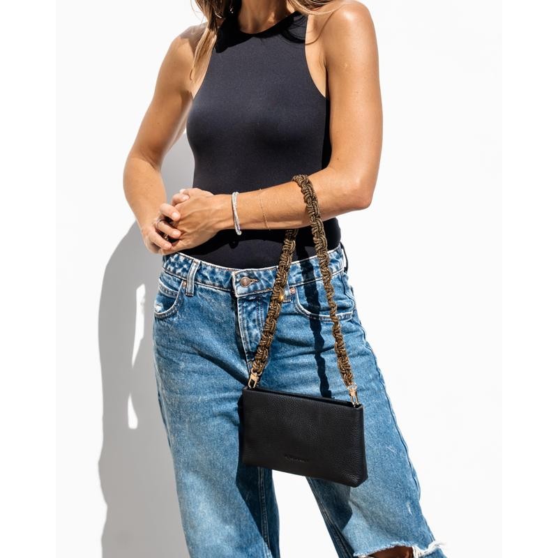 PETITE CROWN STRAP - Antique Gold - Strap Length: 30"