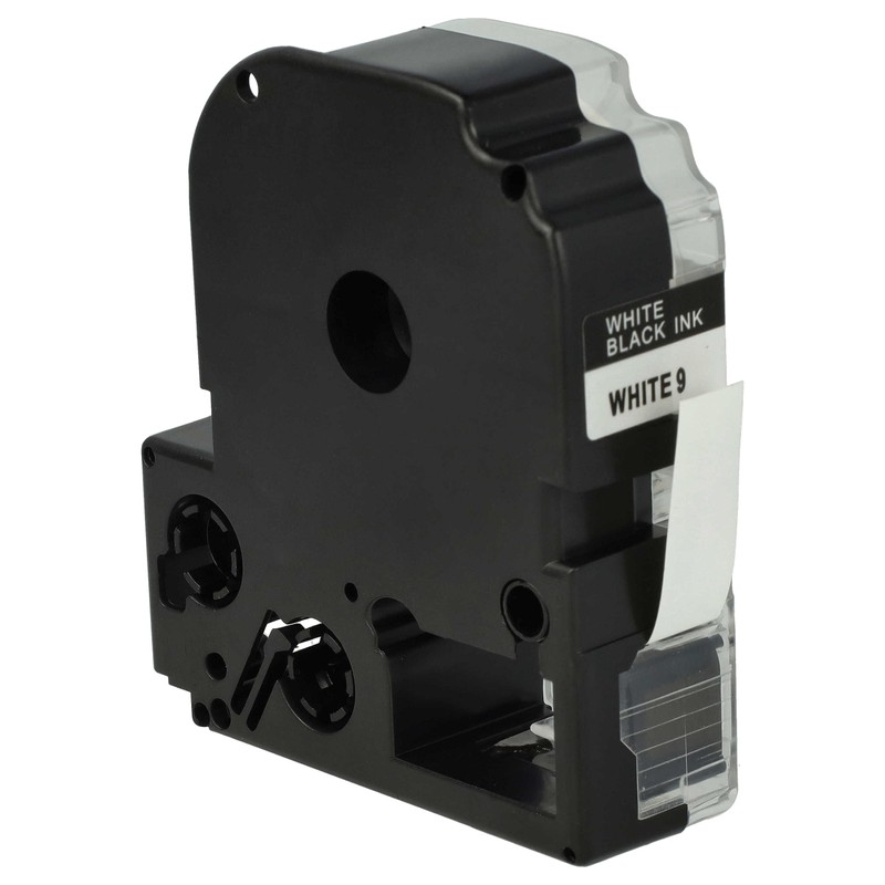 vhbw 2x Label Tape Cassette Compatible with Epson LabelWorks LW-1000P,